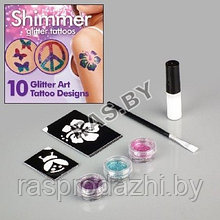 Блеск татуировки Shimmer Glitter Tattoos (Шиммер Глиттер Тату) (код.5-2925)
