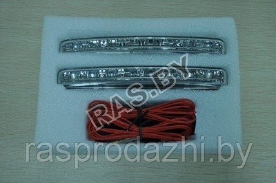 Дневные ходовые огни или LED DRL 8 светодиодов (код.9-549)