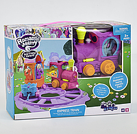 Игровой набор Паровоз пони с железной дорогой аналог My Little Pony (арт.88330)