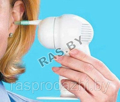 Электрическое устройство для удаления ушной серы Ear Cleaner Aspir' oreille  (код.9-3966)