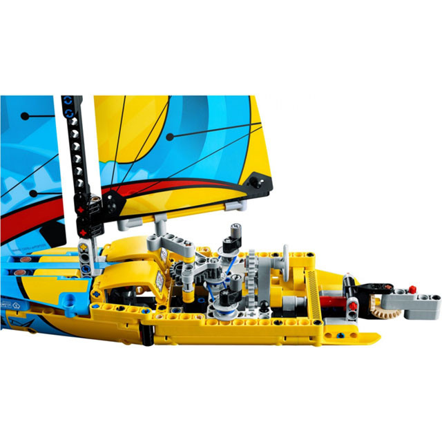 Конструктор SY7000 Technique Гоночная яхта 2в1 (аналог Lego Technic 42074) 370 деталей - фото 5 - id-p97458050