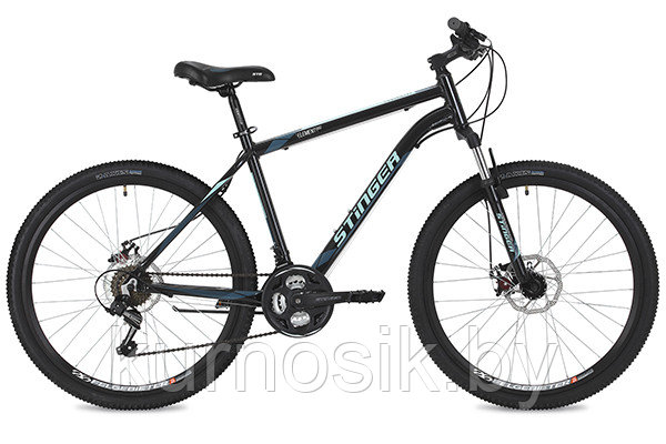 Велосипед Stinger 27,5" Element D 18" черный (27AHD.ELEMD.18BK9)