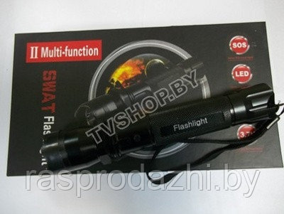 Фонарик-электрошокер SWAT Flashlight II Multi-Function AC4003 (код.9-1515)
