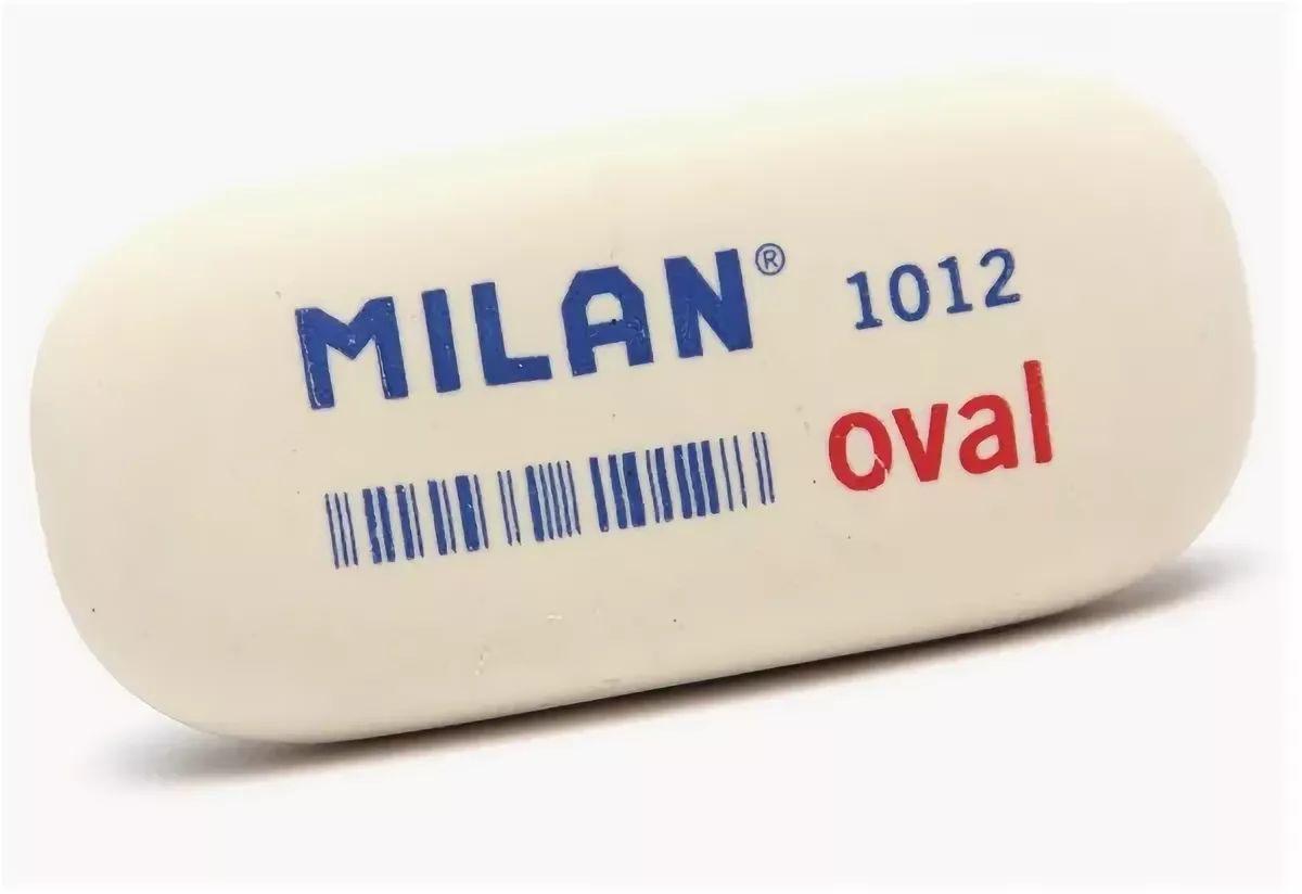 Ластик овальный MILAN 1012 (Цена с НДС) - фото 1 - id-p97546892