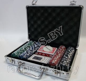 Профессиональный набор для покера 200Pc Poker Game Set "0023" (код.9-2167) - фото 1 - id-p97507737