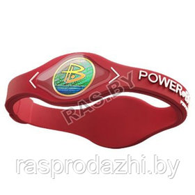 Браслет силиконовый  "POWER BALANCE" Красный (код.9-581)