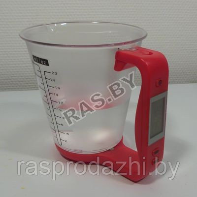 Кухонная мерная чашка с весами Digital Scale With Measuring Cup (код.9-3226) - фото 1 - id-p97507774