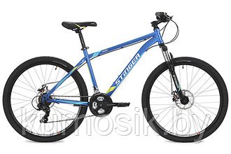 Велосипед Stinger 29" Aragon 20" TY30/TY30/TS38 (29SHD.ARAGON.20BK8) Синий