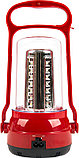 Аккумуляторный кемпинговый фонарь 35+6 SMD, красный, фото 4