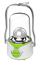 Аккумуляторный кемпинговый фонарь 45 SMD, белый/зеленый, фото 1