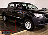 Пороги металлические Toyota Hilux 2011-2015, фото 4