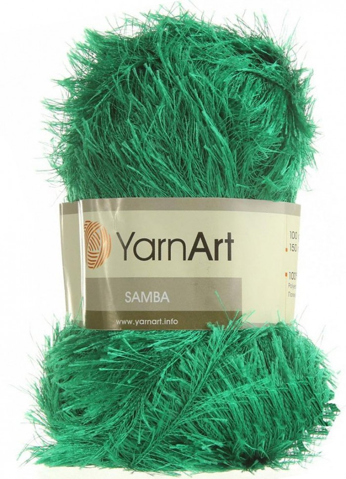 YarnArt Samba (травка) цвет 78 зеленый