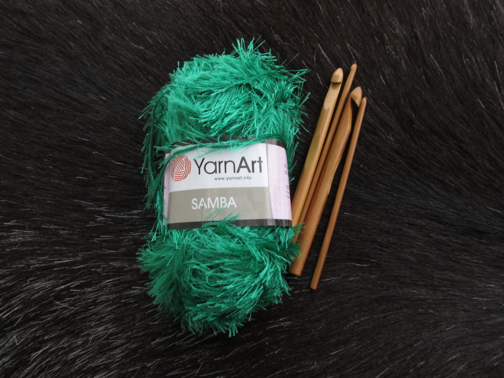 YarnArt Samba (травка) цвет 78 зеленый - фото 2 - id-p97579161