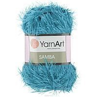 YarnArt Samba (травка) цвет 30 яркая бирюза