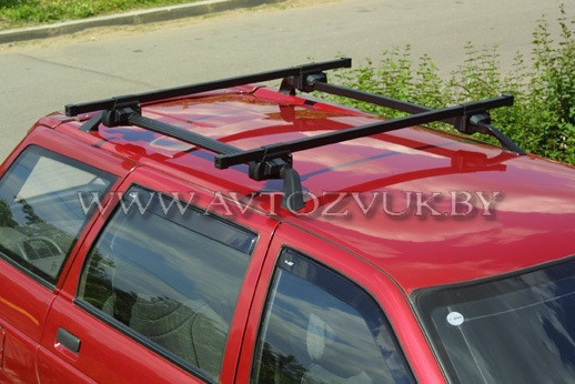 Багажник для VW Touran 2003-2010 c рейлингами Муравей - фото 3 - id-p97582615