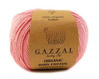 Пряжа Organic Baby Cotton цвет 425 розовый