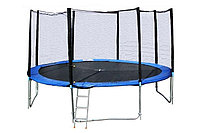 Батут с защитной сеткой 4,25 Trampoline Fitness 14FT-extreme