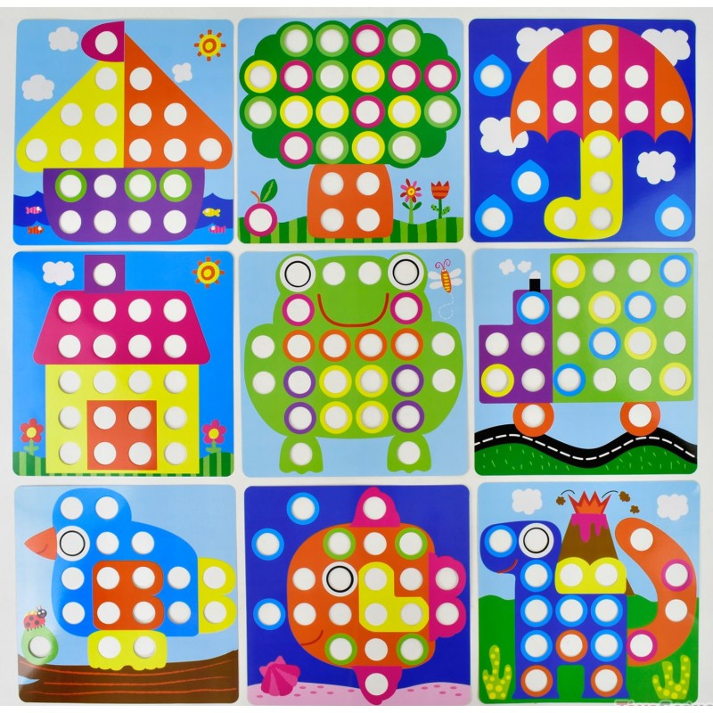 Мозаика для малышей Цветная фантазия - фото 4 - id-p97633885