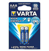 Батарейки High Energy LR03 AAA Varta