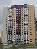 Покраска 16-ти этажного дома Михалова.