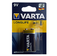 Батарейка Longlife 6LR61 Крона Varta