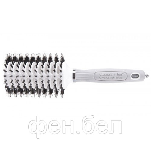 Брашинг для волос Olivia Garden CERAMIC+ion щетина с нейлоном продувной 45 мм - фото 1 - id-p58432957