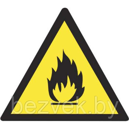 Знак "Пожароопасно. Легковоспламеняющиеся вещества",арт. Ж05, фото 2