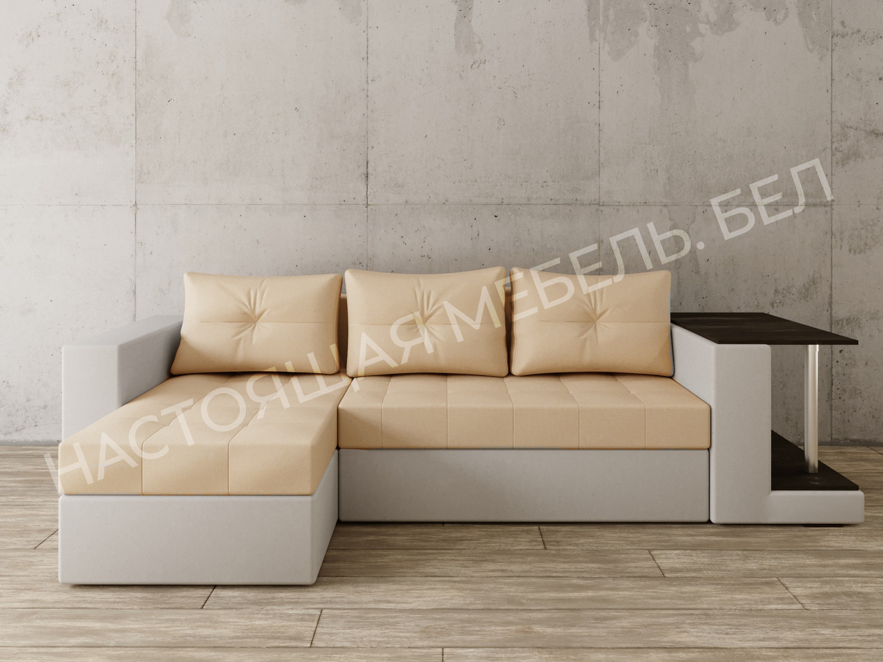 Угловой диван Константин со столом - фото 1 - id-p97752701