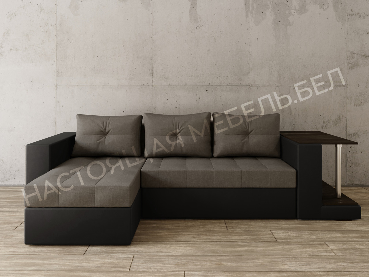 Угловой диван Константин со столом - фото 1 - id-p97752706