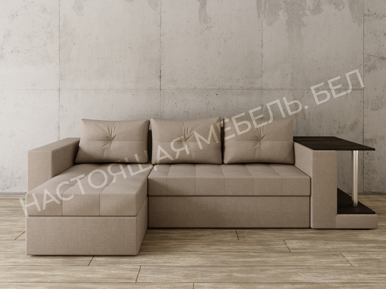Угловой диван Константин со столом - фото 1 - id-p97752713