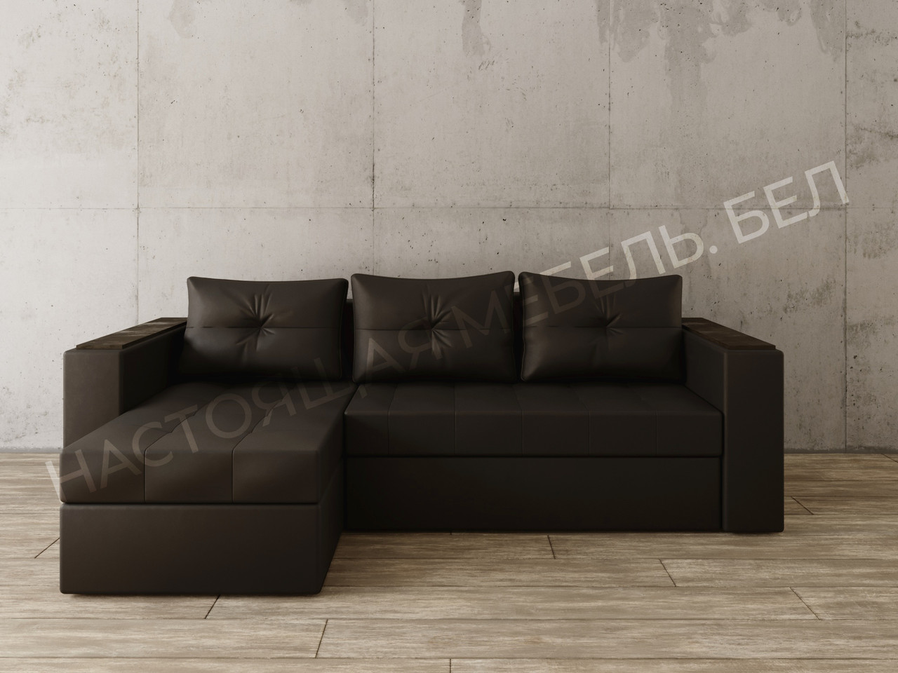 Угловой диван Константин с декором - фото 1 - id-p97752733