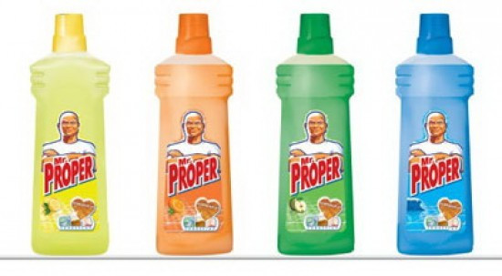 Моющая жидкость для полов и стен Mr.Proper, 750 мл