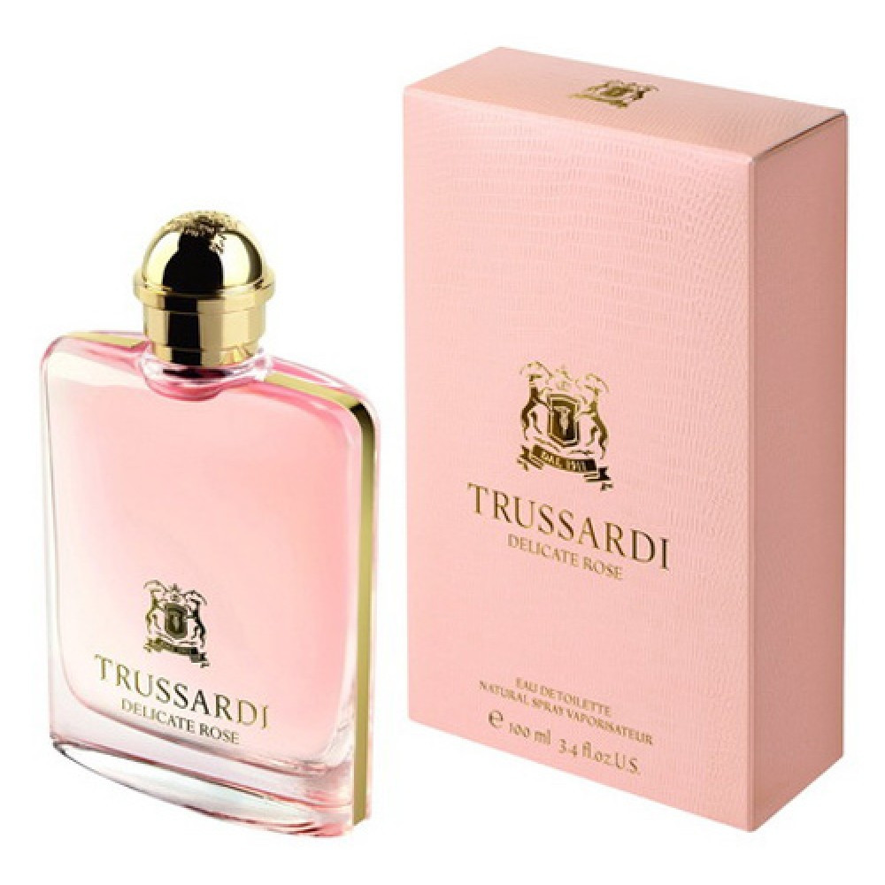 Акция 1+1=3 Женская туалетная вода Trussardi Delicate Rose edt 75ml