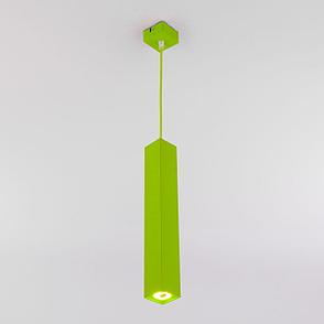 Светодиодный подвесной светильник 50154/1 LED зеленый Cant Eurosvet, фото 2