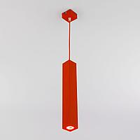 Светодиодный подвесной светильник 50154/1 LED красный Cant Eurosvet