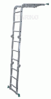 Лестницы шарнирные (лестница-трансформер) модель T03204  высота 2500 мм