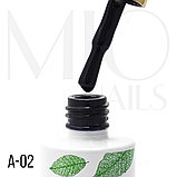 Гель-лак MIO nails, A-02 Черная жемчужина, 8 мл, фото 2