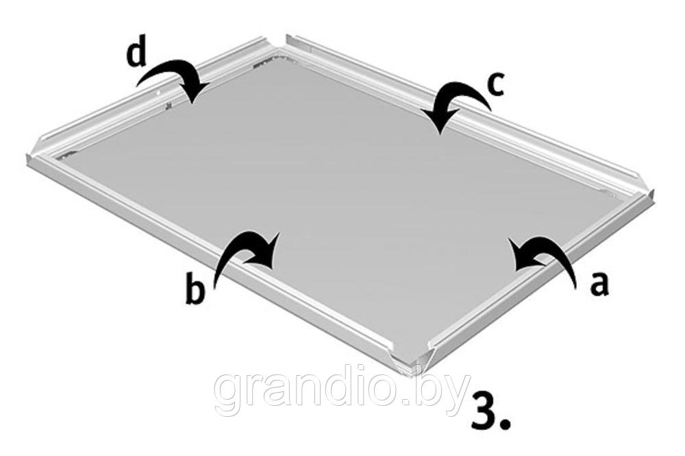 Рамка А3 (30х40, 42) Клик профиль алюминий 25мм серебро - фото 5 - id-p97784249