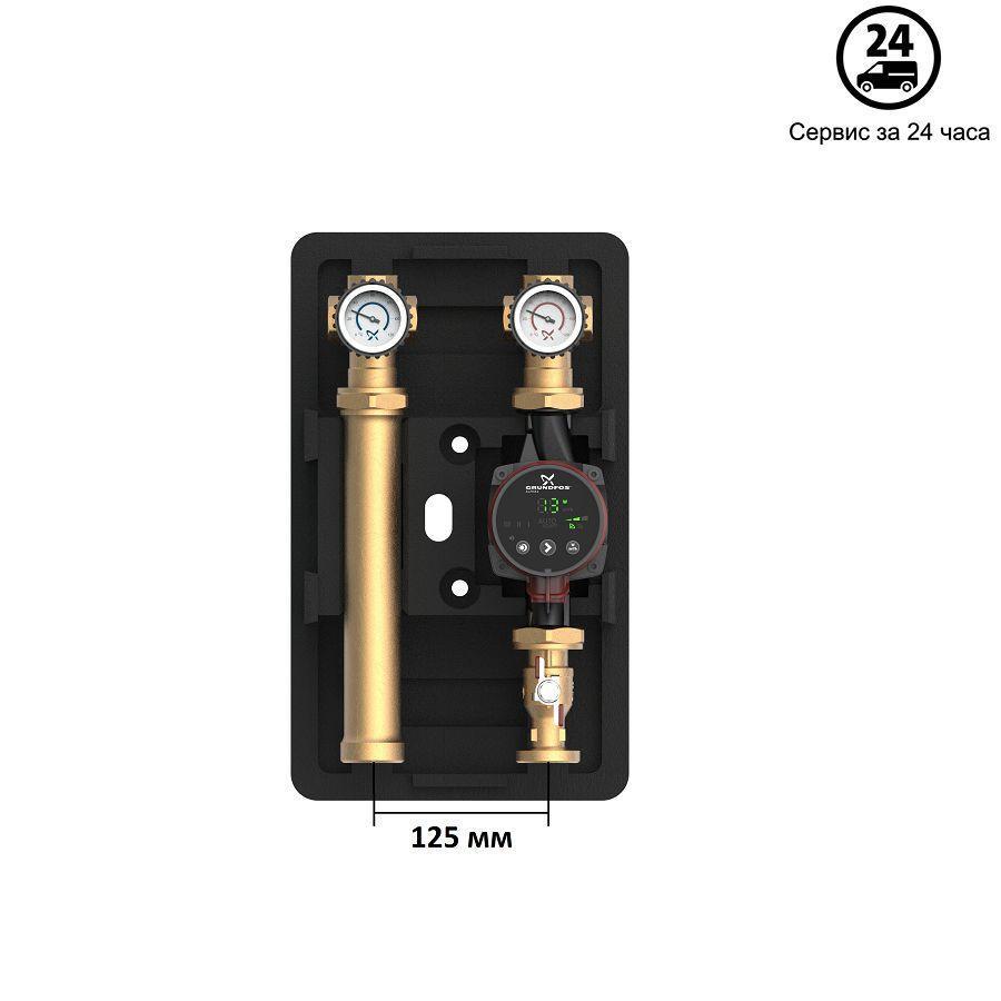 Насосная группа Grundfos HEATMIX D25 ALPHA2 80, фото 1