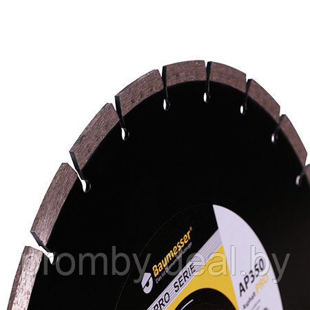 Диск алмазный Baumesser 400x3,5/2,5x10x25,4-28 F4 1A1RSS/C3-H Asphalt Pro - фото 2 - id-p97785832