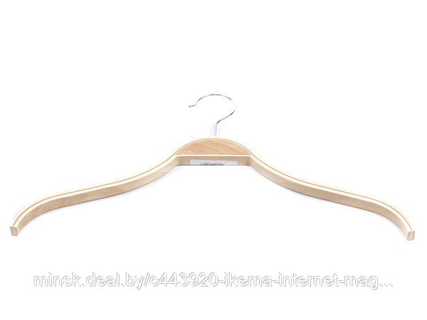Вешалка-плечики для одежды деревянные, 40 см., без перекладины. - фото 1 - id-p97786335
