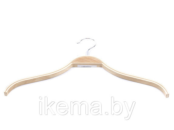Вешалка-плечики для одежды деревянные, 40 см., без перекладины., фото 2