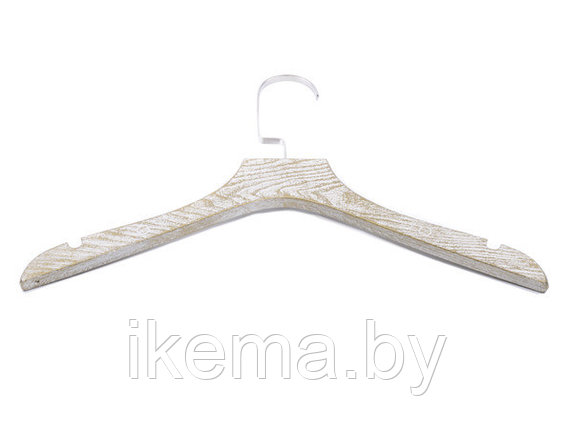 Вешалка-плечики для одежды пластмассовые, 38 см. (Имитация дерева), фото 2