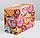 Подарочная коробка-пакет «Сладкие пончики» 28 × 20 × 13 см, фото 2