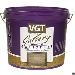 VGT GALLERY ДЕКОРАТИВНАЯ ШТУКАТУРКА ФАКТУРНАЯ, 18 кг