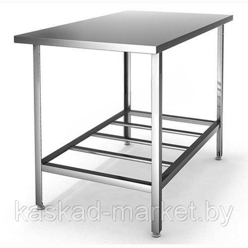 Производственный стол из пищевой нержавеющей стали для общепита и иных сфер - фото 1 - id-p97786876