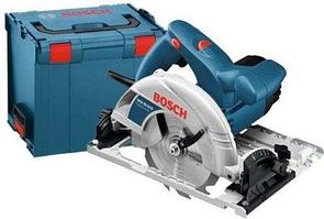 Циркулярная пила Bosch GKS 55 GCE Professional (0.601.664.901)  в L-boxx, 1350 Вт, 5100 об/мин, 160 мм, 3,9 кг