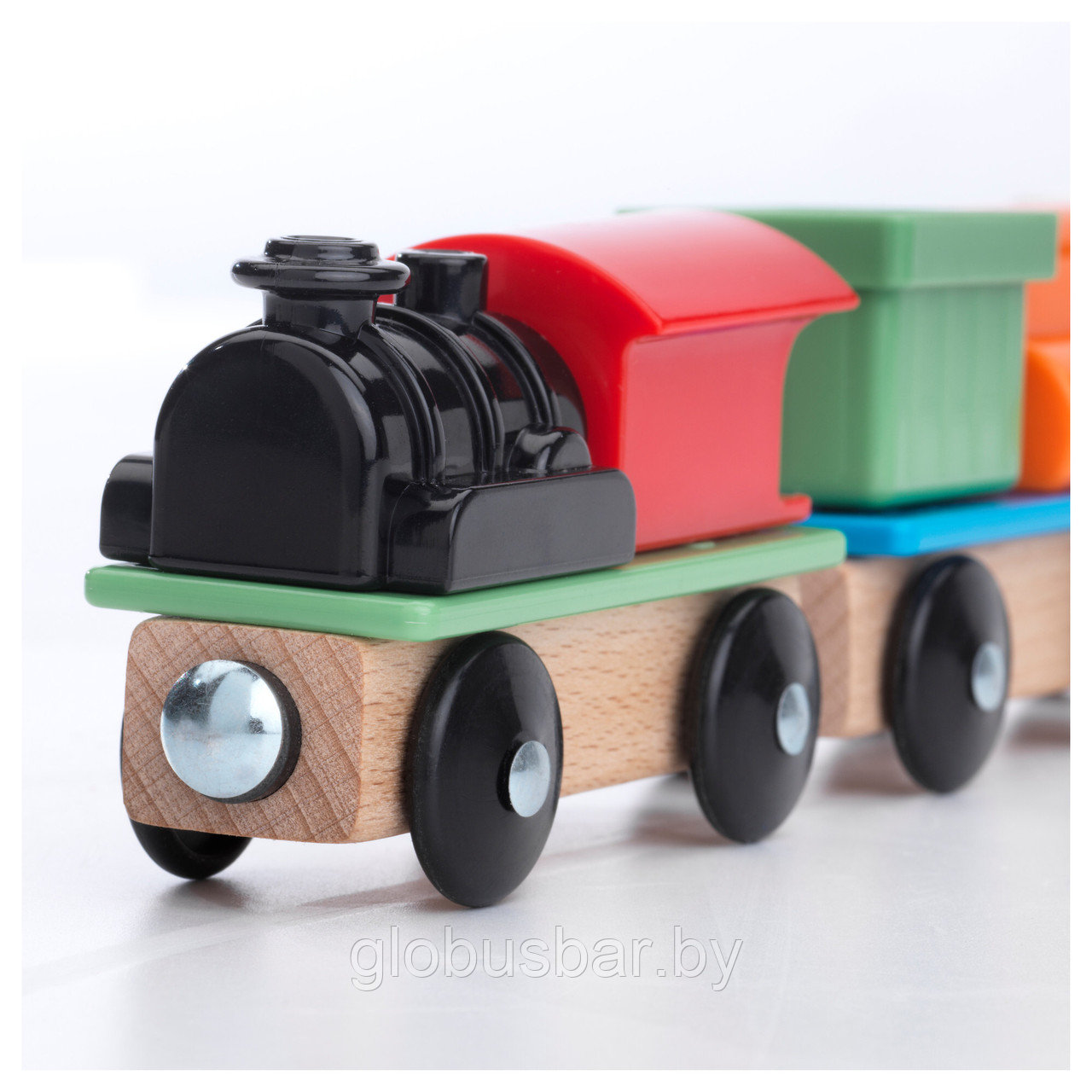 ЛИЛЛАБУ деревянный Поезд, 3 вагона - фото 4 - id-p97827189