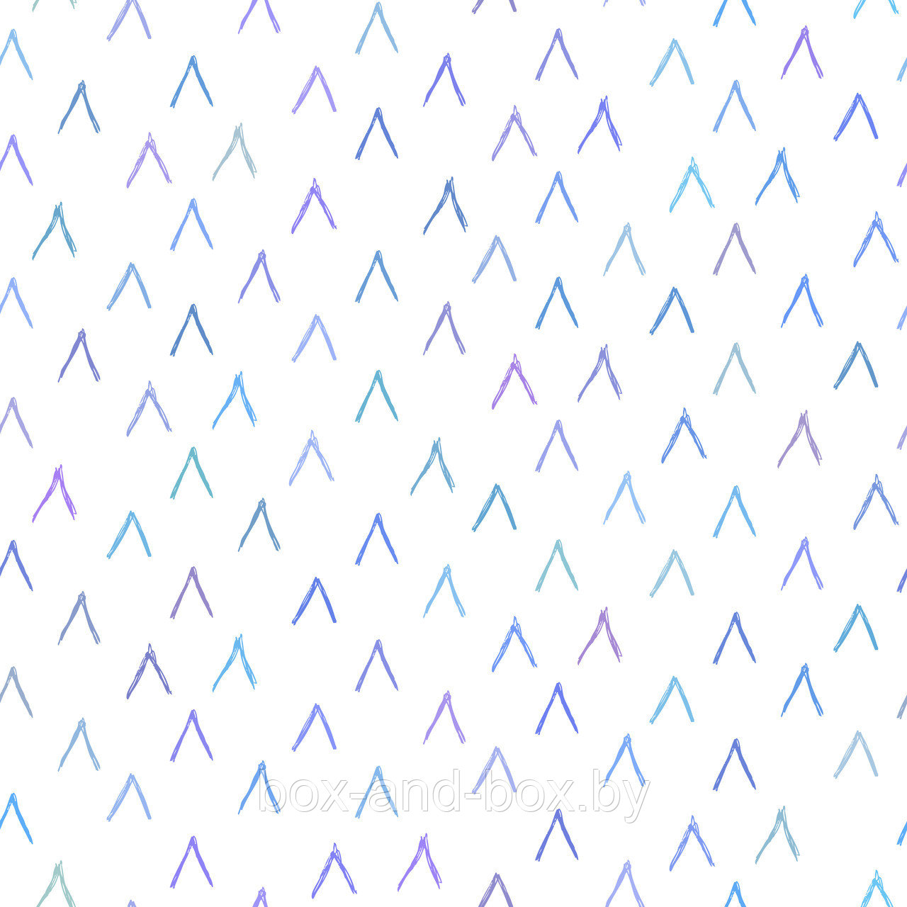 Коробка "Галочки" размер 20*20*11см