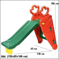 Горка детская Морковка арт. SL-10 4875554 Горка детская Морковка арт. SL-10